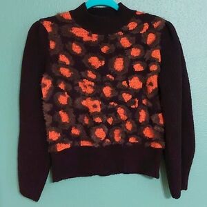 Molly Bracken Animal Print Sweater